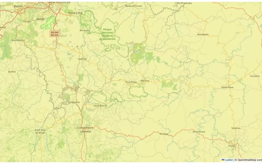 Ouro Preto está sob alerta meteorológico para declínio de temperatura nesta terça-feira