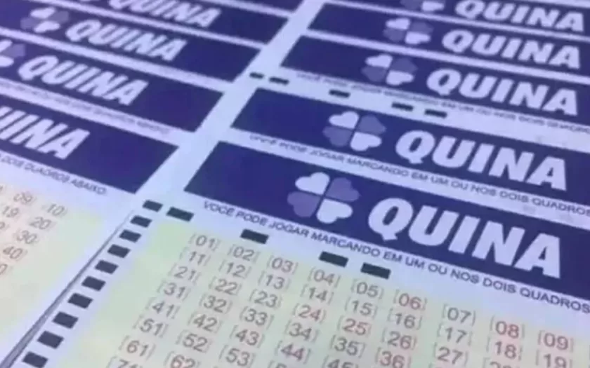 Confira o resultado da Quina 6961, sorteada nesta quarta-feira