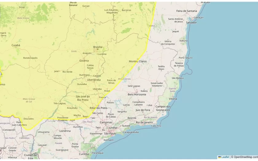 Minas Gerais tem 151 municípios sob alerta de baixa umidade nesta terça-feira