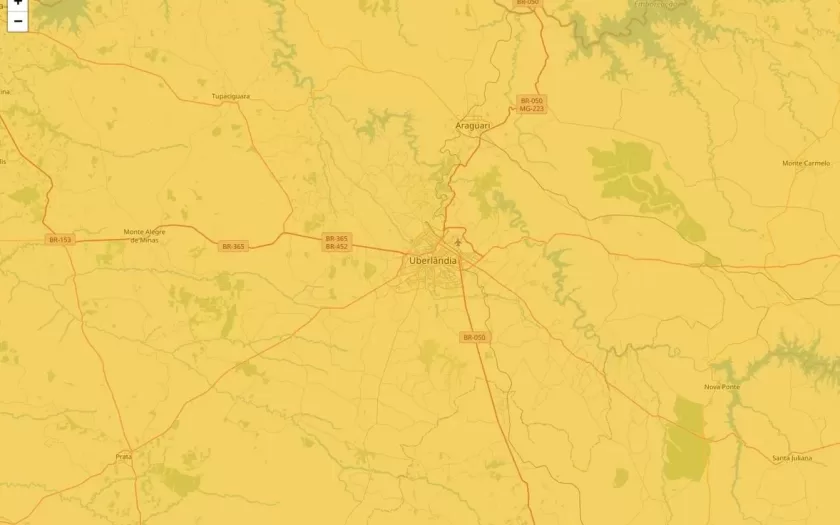 Alertas de baixa umidade atingem Uberlândia nesta segunda-feira