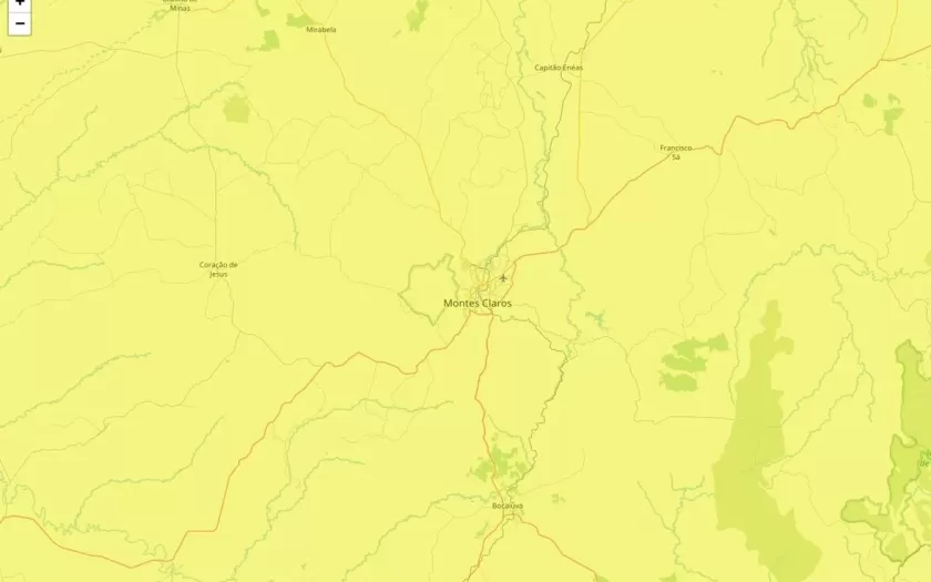 Baixa umidade: Inmet emite alerta para Montes Claros nesta terça-feira