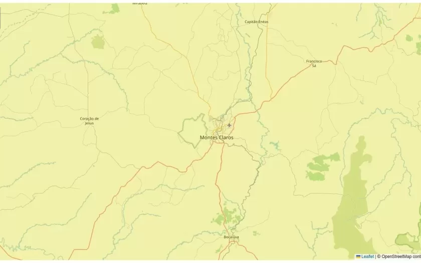 Montes Claros está em área sob alerta de baixa umidade neste sábado