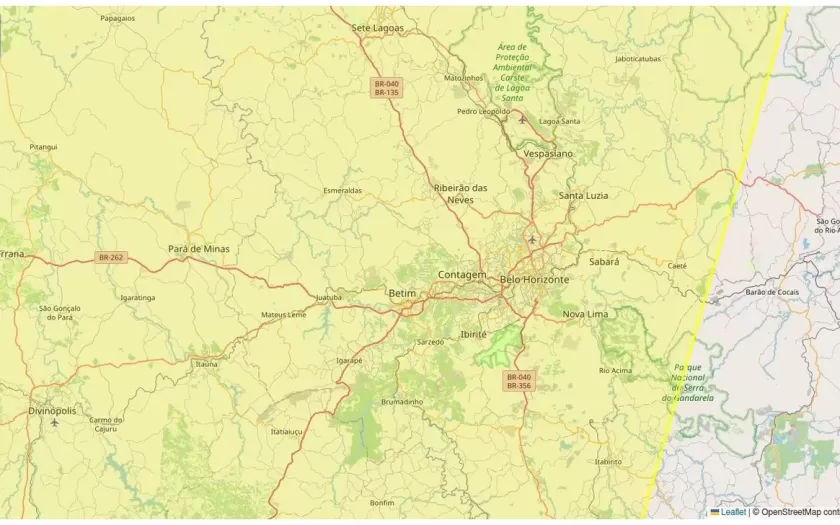 Alerta de baixa umidade atinge Contagem neste sábado