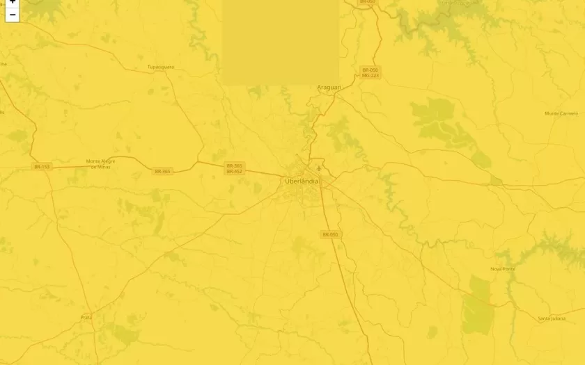 Baixa umidade: Inmet emite alerta para Uberlândia nesta quarta-feira