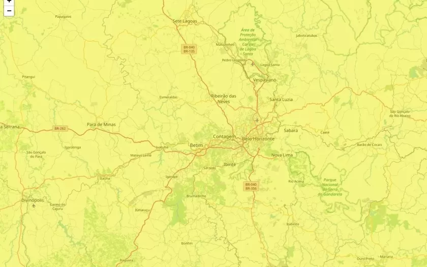 Belo Horizonte está em área sob alertas de baixa umidade nesta quinta-feira