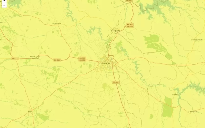 Alertas de baixa umidade e acumulado de chuva atingem Uberlândia nesta sexta-feira