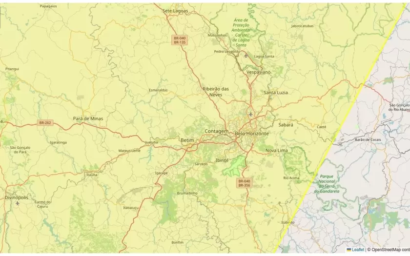 Belo Horizonte está em área sob alerta de baixa umidade nesta sexta-feira