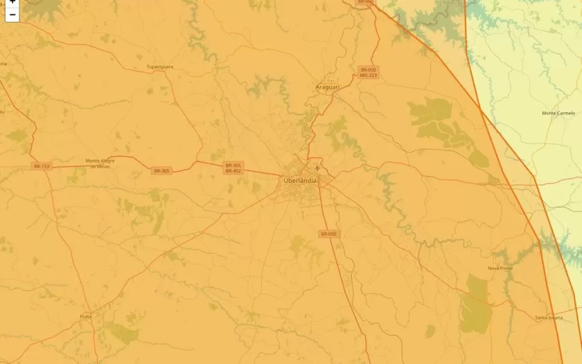 Uberlândia está sob alertas meteorológicos para baixa umidade nesta sexta-feira