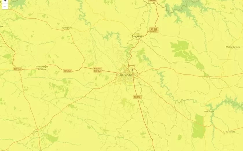 Alertas de baixa umidade atingem Uberlândia neste domingo