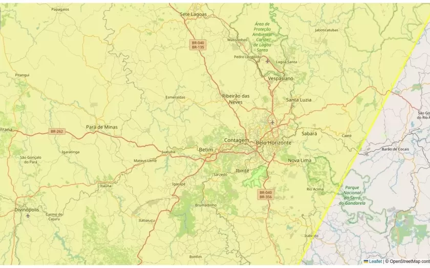 Contagem está sob alerta meteorológico para baixa umidade nesta sexta-feira