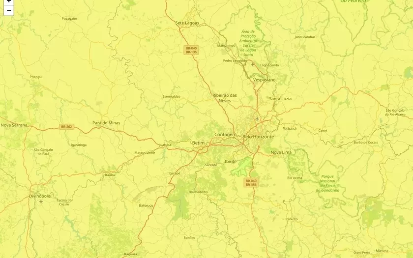 Alertas de baixa umidade e acumulado de chuva atingem Contagem nesta quinta-feira
